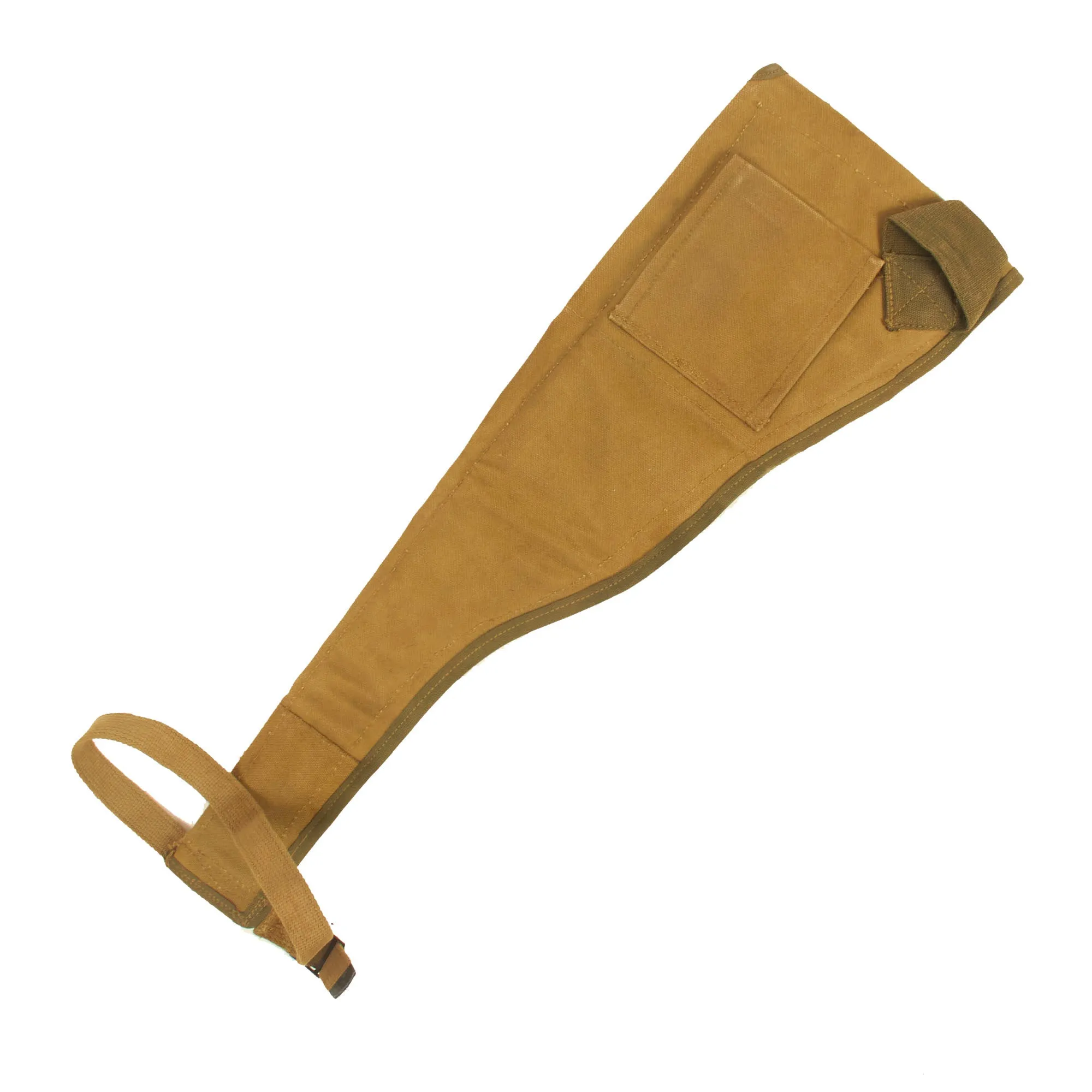 Original U.S. WWII M1A1 Carbine Canvas Paratrooper Jump Case Scabbard by ALLTEX Products Inc. - dated 1943