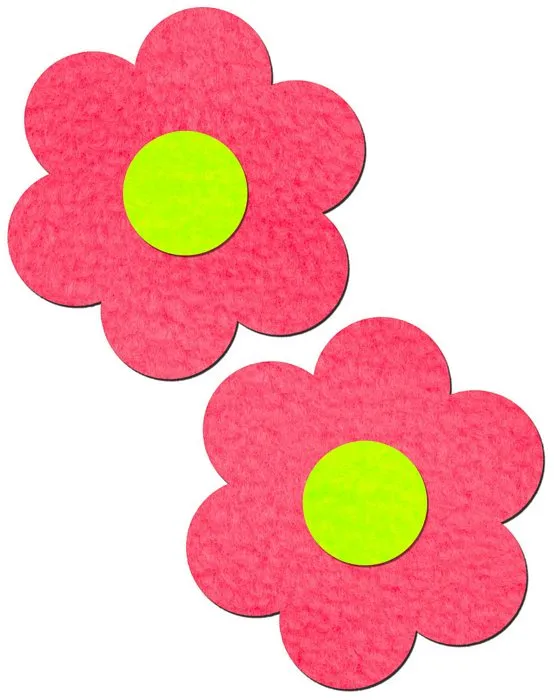 Pastease Daisy Neon Pink & Yellow