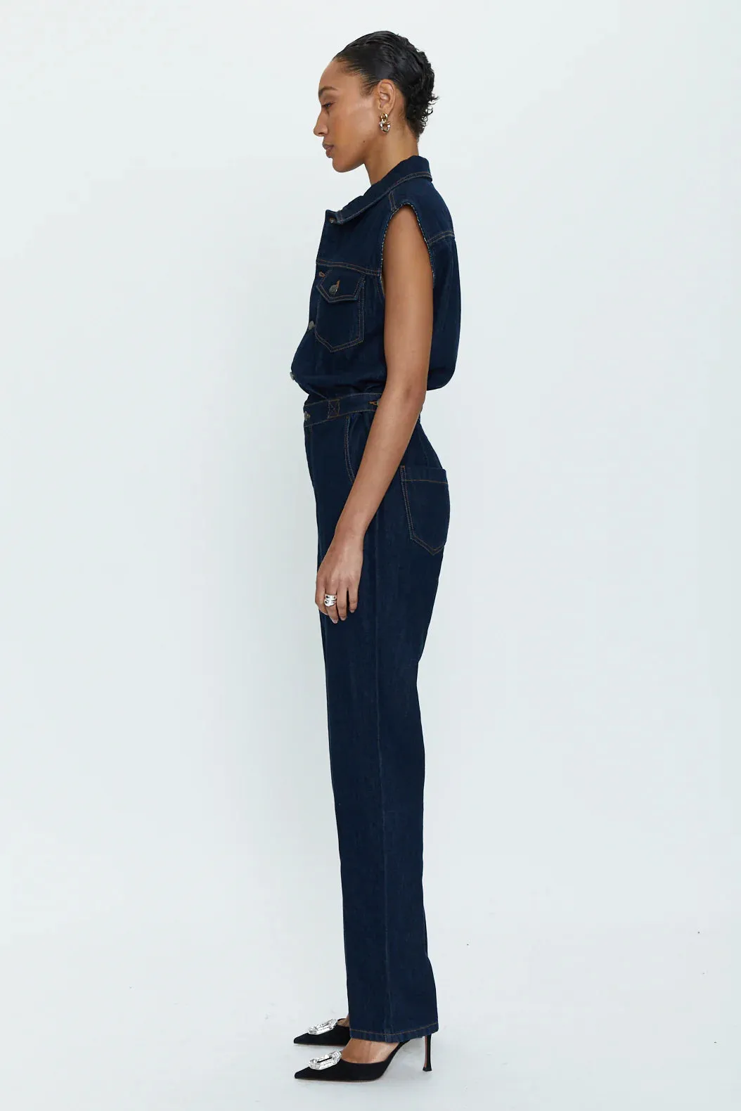 PISTOLA - BROOKS SLEEVELESS JUMPSUIT