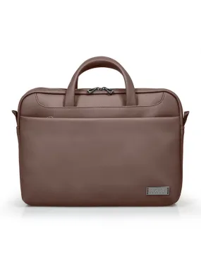 Port Designs Zurich Toploading Notebook Case 39.6 Cm (15.6") Briefcase Brown