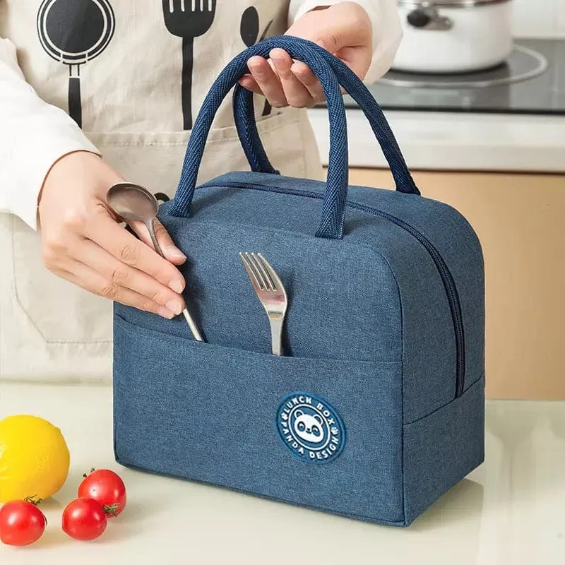 Portable Lunch Box Bag, New Insulated Lunch Box Tote Bag, Refrigerated Box Tote Bag, Dinner Container School Food Storage Bags