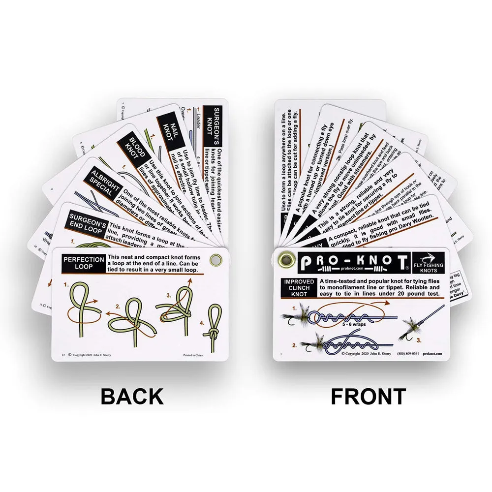 Pro Knot Fly Fishing Knot Cards