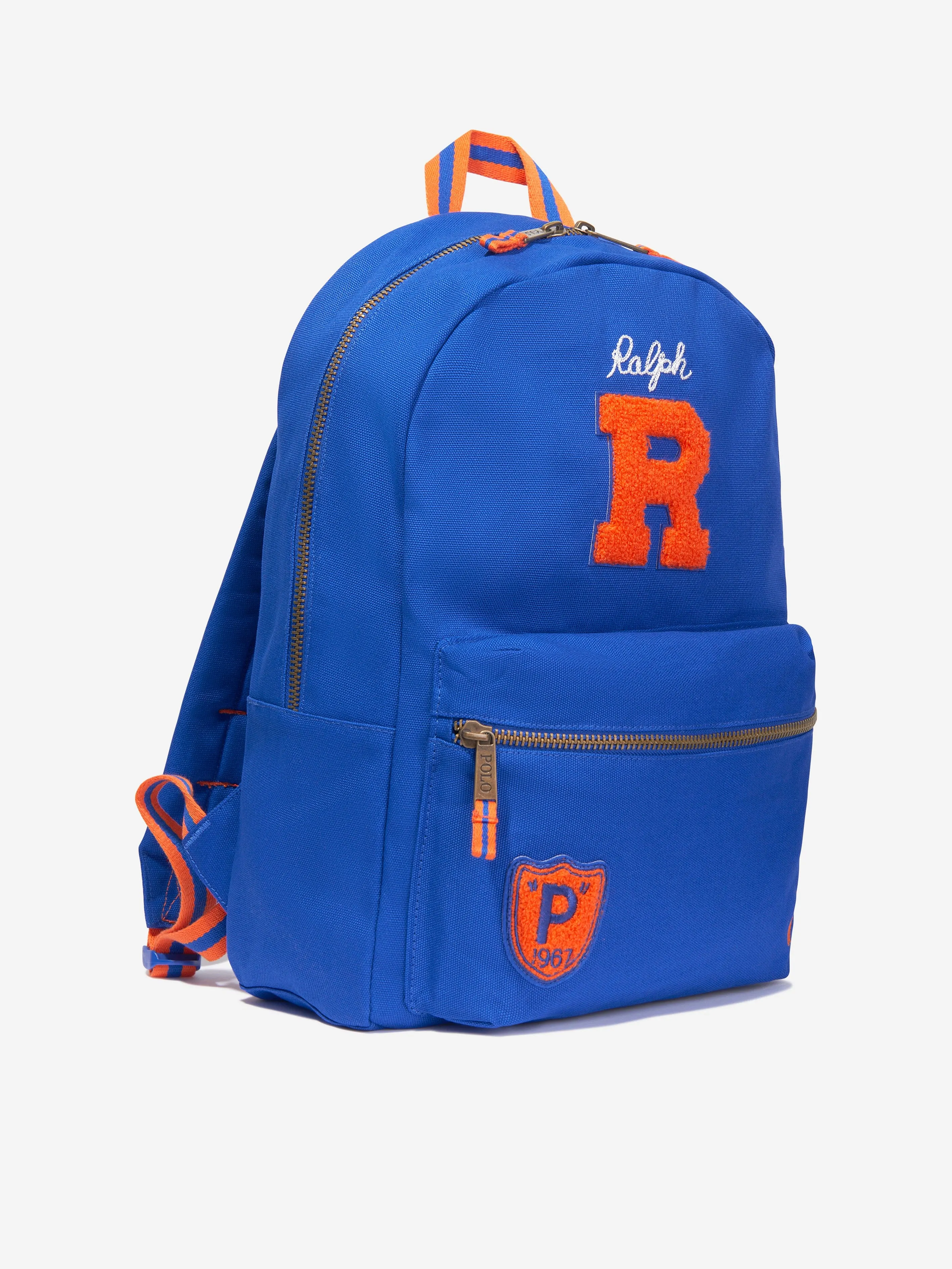 Ralph Lauren Kids Varsity Backpack in Blue (43.2cm)