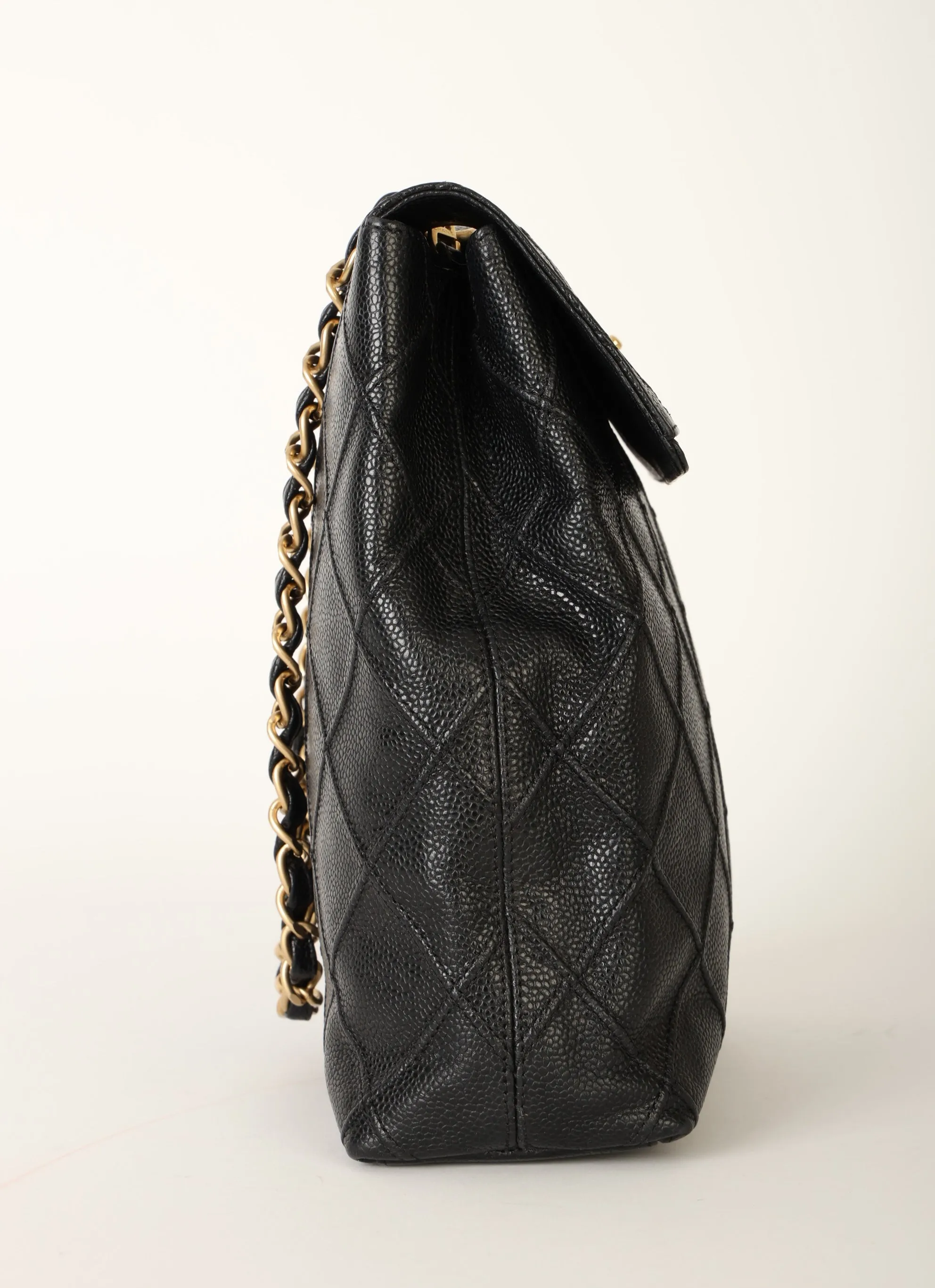 Rare CL 2000 Caviar Turnlock Shoulder Bag