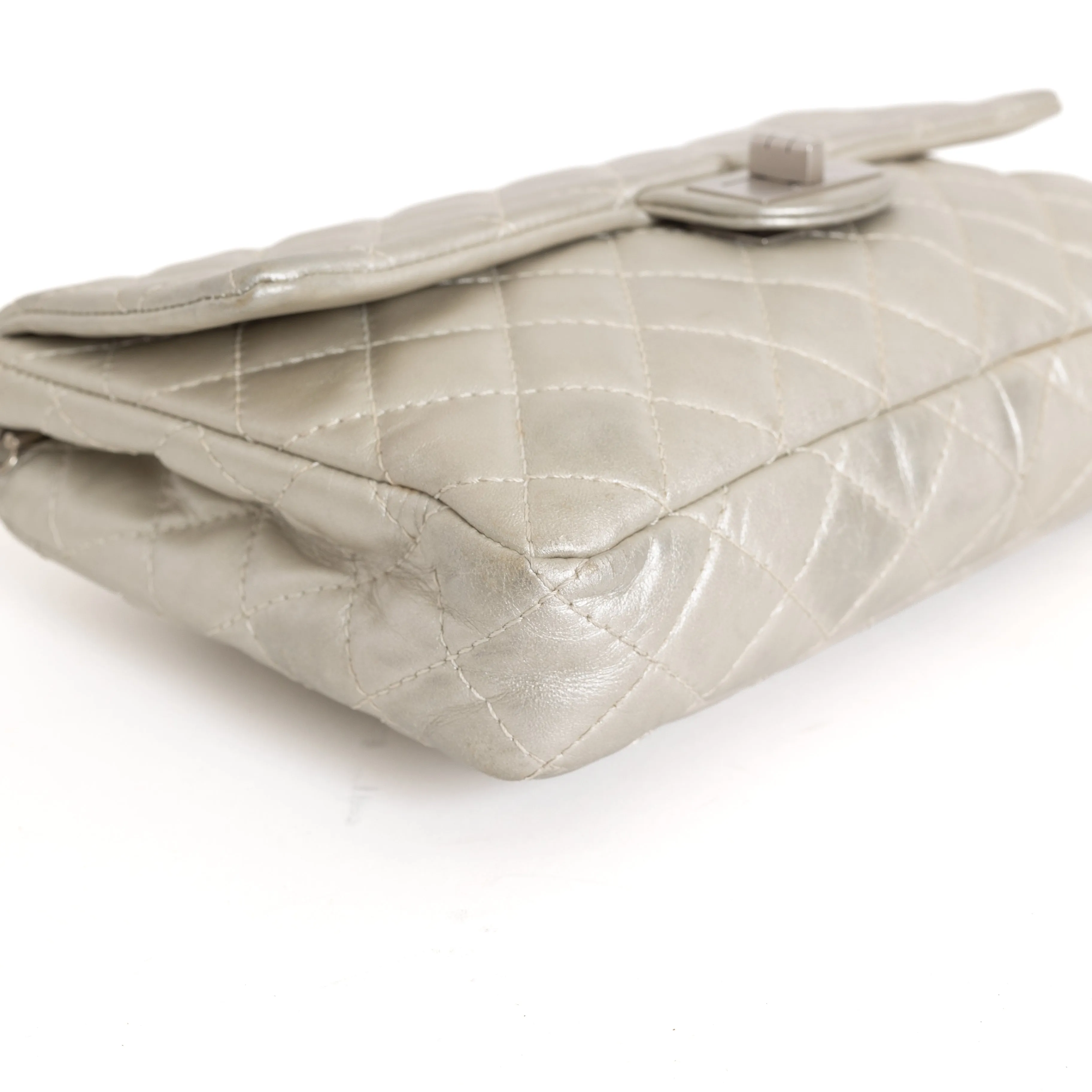 Reissue Shoulder Bag, Silver