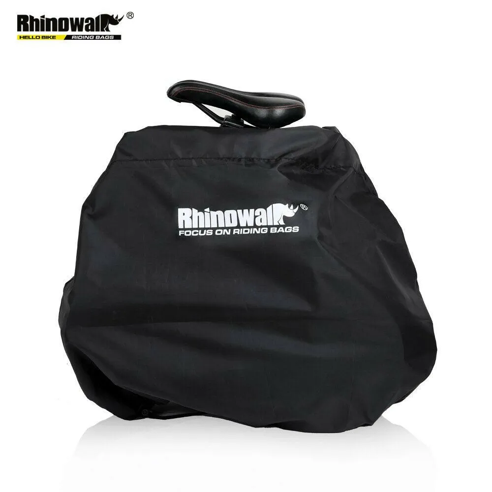 Rhinowalk Folding Bike Storage Bag Cover Portable Fits 20-Inch Or 16-Inch Folding Bike Light Bike Travel Carry Handbag