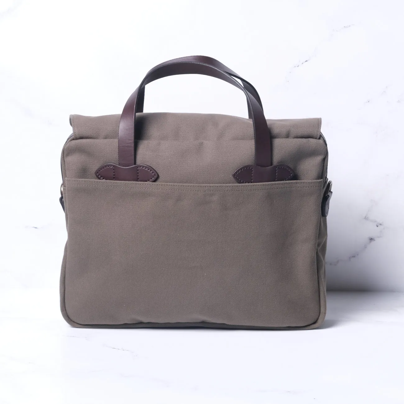 Rugged Twill Original Briefcase - Otter Green