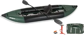 Sea Eagle 350FX Inflatable Explorer 1 Person 11’6” Fishing Kayak Fishing – Fishing, Touring, Camping & Whitewater