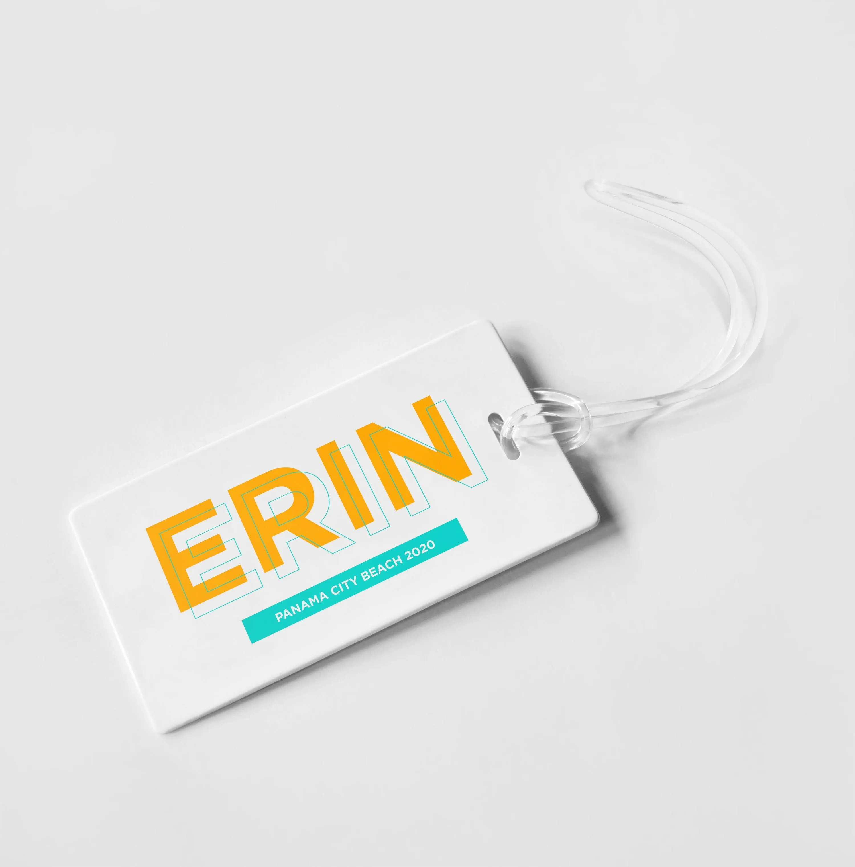 SHADOW BLOCK PERSONALIZED BAG / LUGGAGE TAG