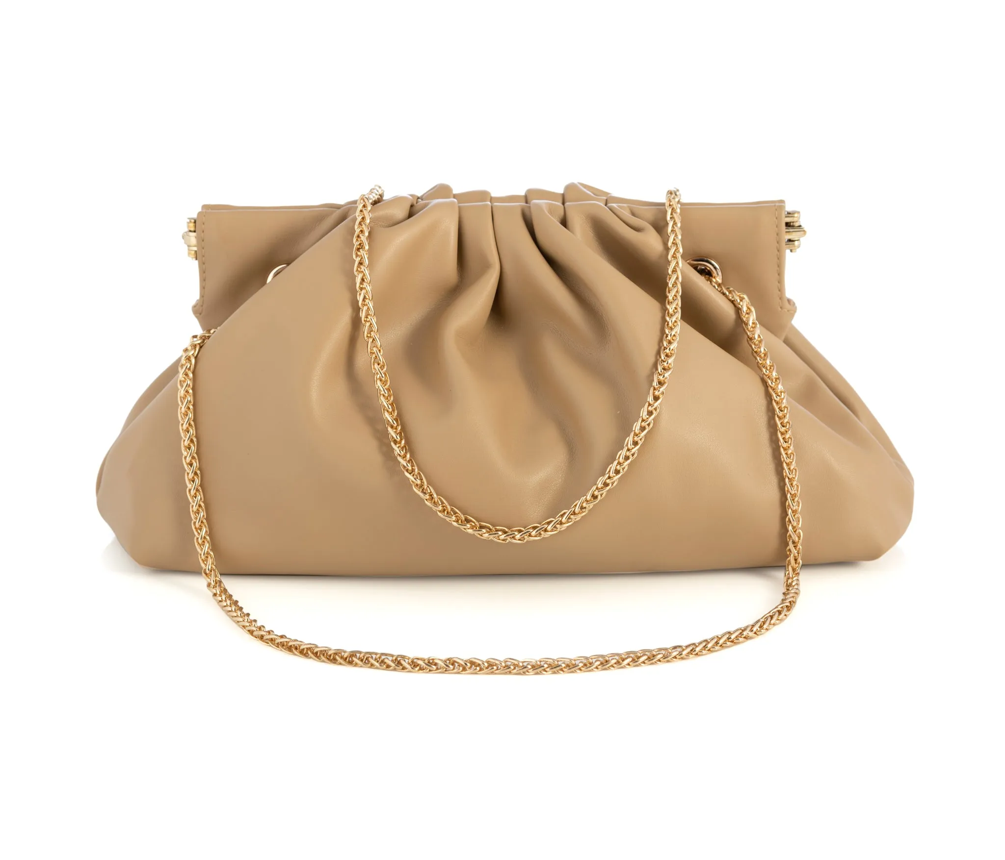 Shiraleah Elliot Shoulder Bag Clutch, Sand