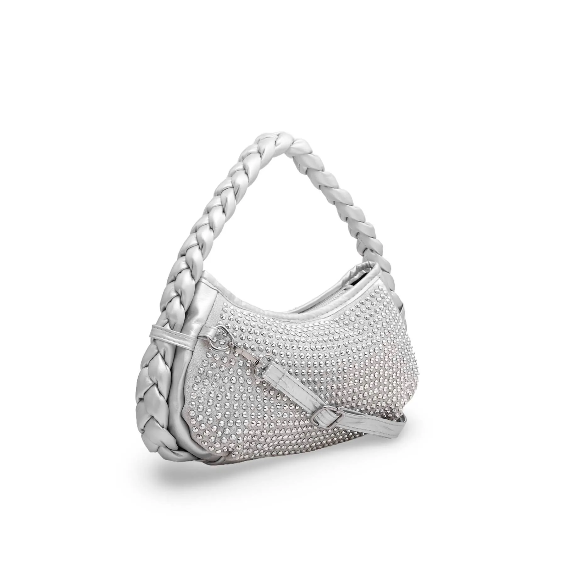 Silver Formal Shoulder Bag P36117