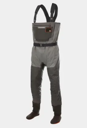 Simms Mens G3 Guide Stockingfoot Waders - Gunmetal