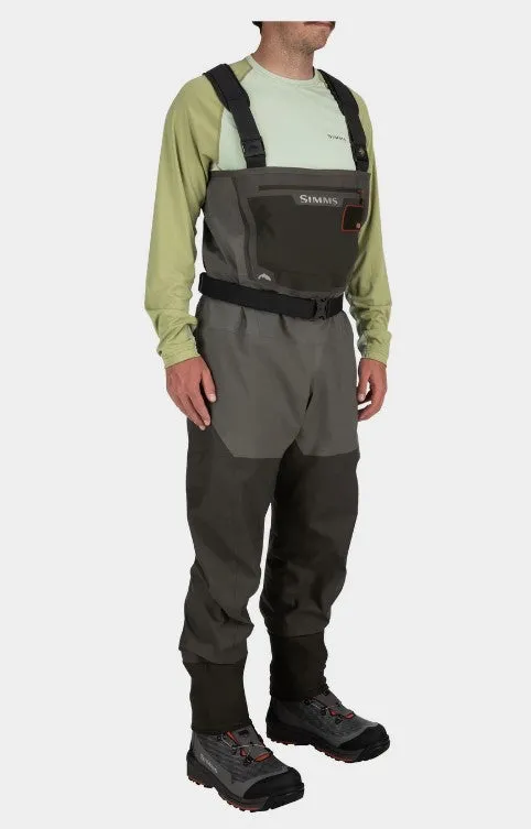 Simms Mens G3 Guide Stockingfoot Waders - Gunmetal