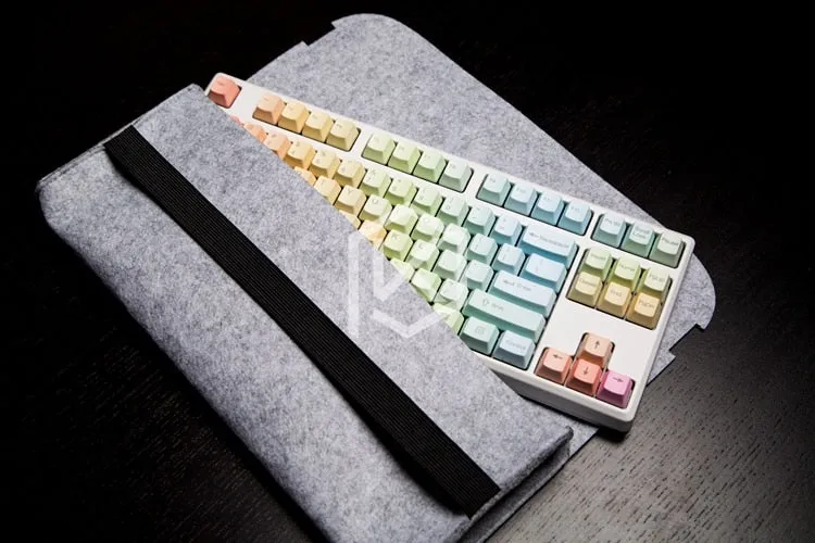 soft felt keyboard carrying bag for planck preonic gh60 xd64 tada68 va68 k65 k70 k95