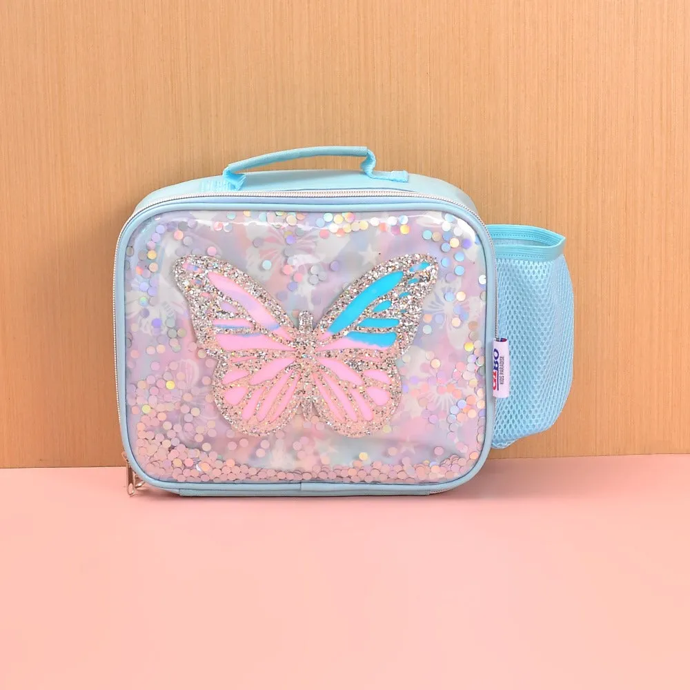 Sparkle Butterfly Theme Lunch Bag