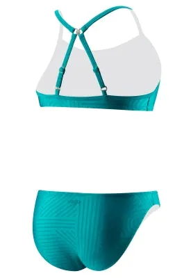 SPEEDO Ocean Circuit Clip Back 2-Piece