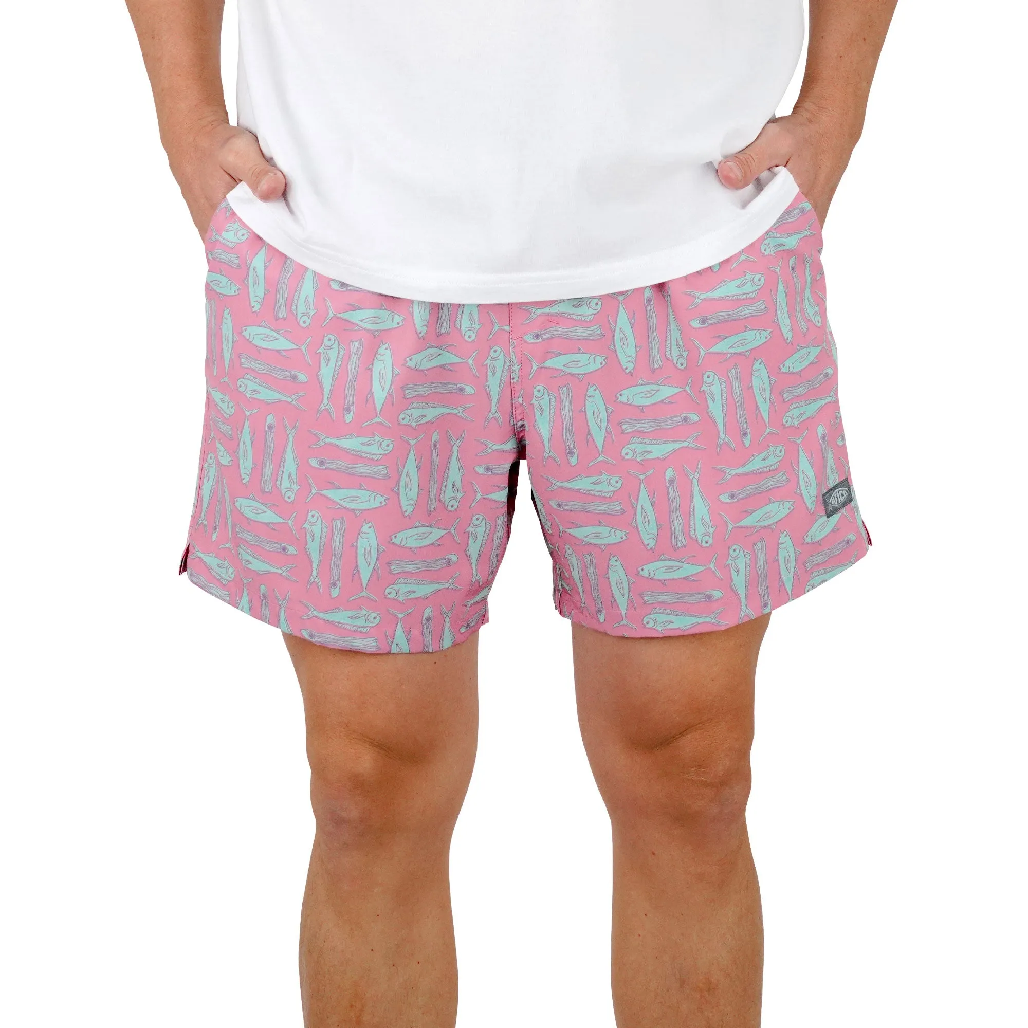 Strike Swim Shorts | Rose Dawn