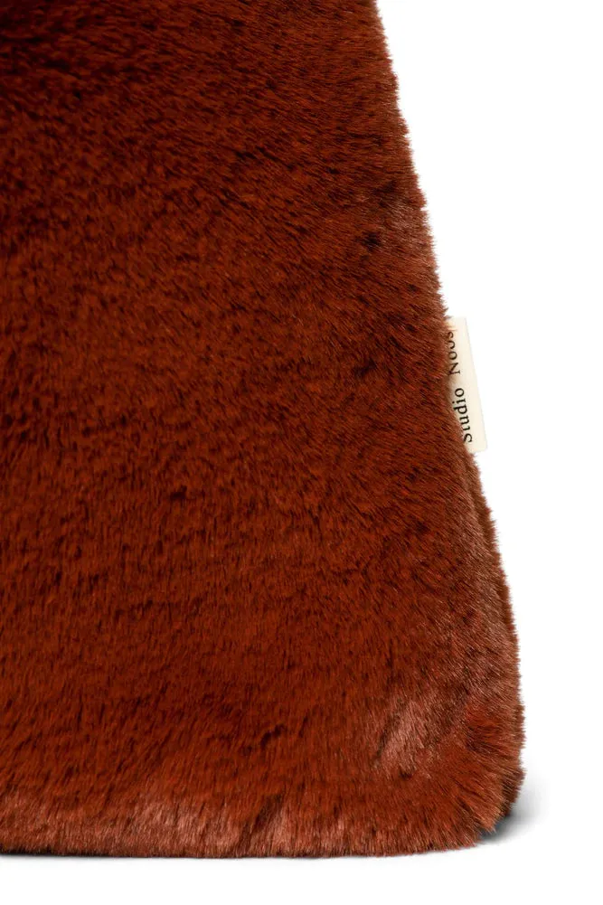 Studio Noos Mom Bag Faux Fur | Cacao Faux Fur