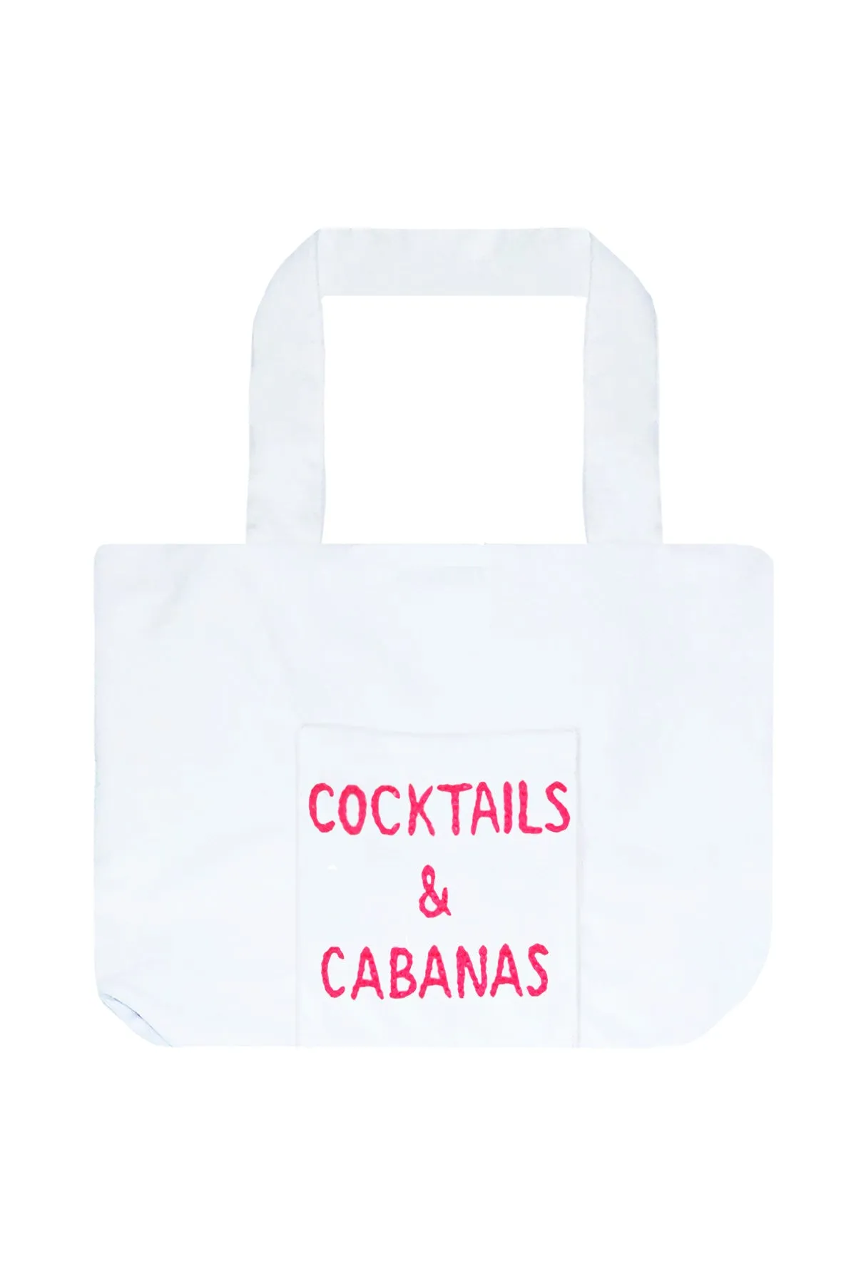 Sunseeker Take Away Tote Bag - Cocktails & Cabanas Embroidery