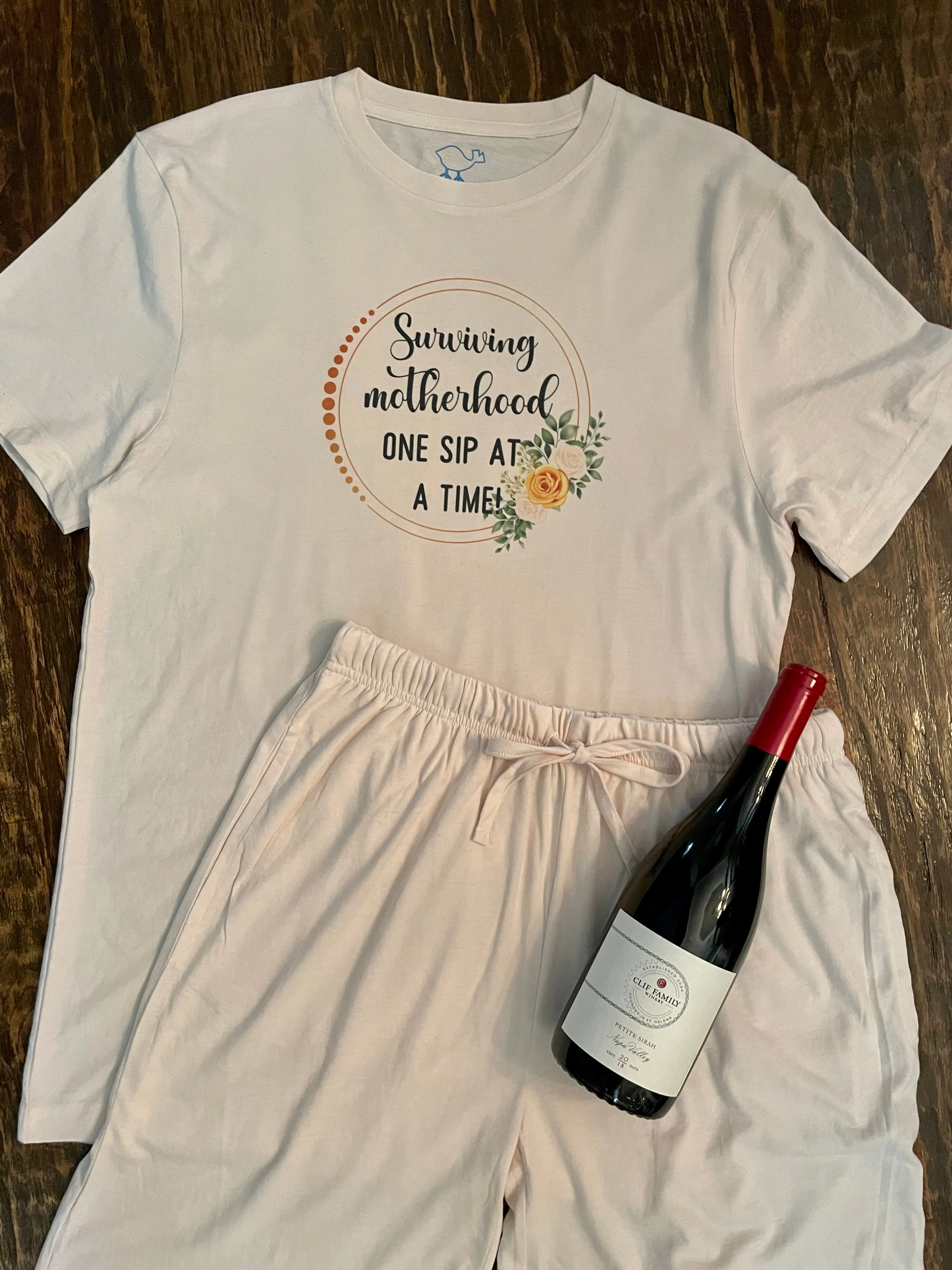 Surviving Motherhood One Sip At A Time Loungewear