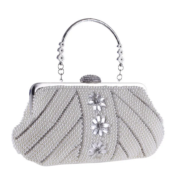 Top Handle Pearl Bag