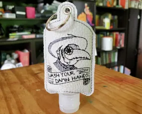 Wash your Da*n Hands - Hand Sanitizer Holder - Gray