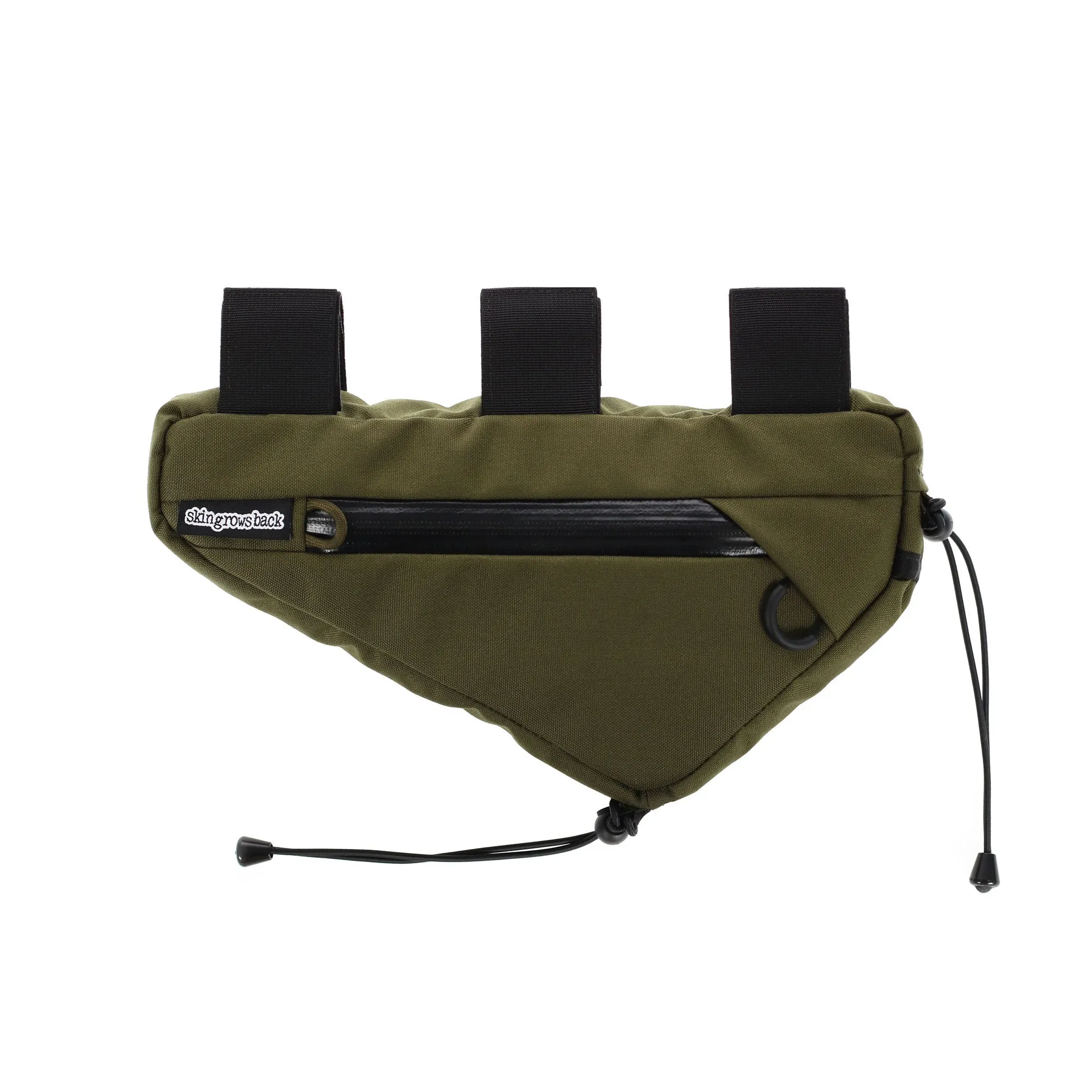 Wedge Frame Bag Olive