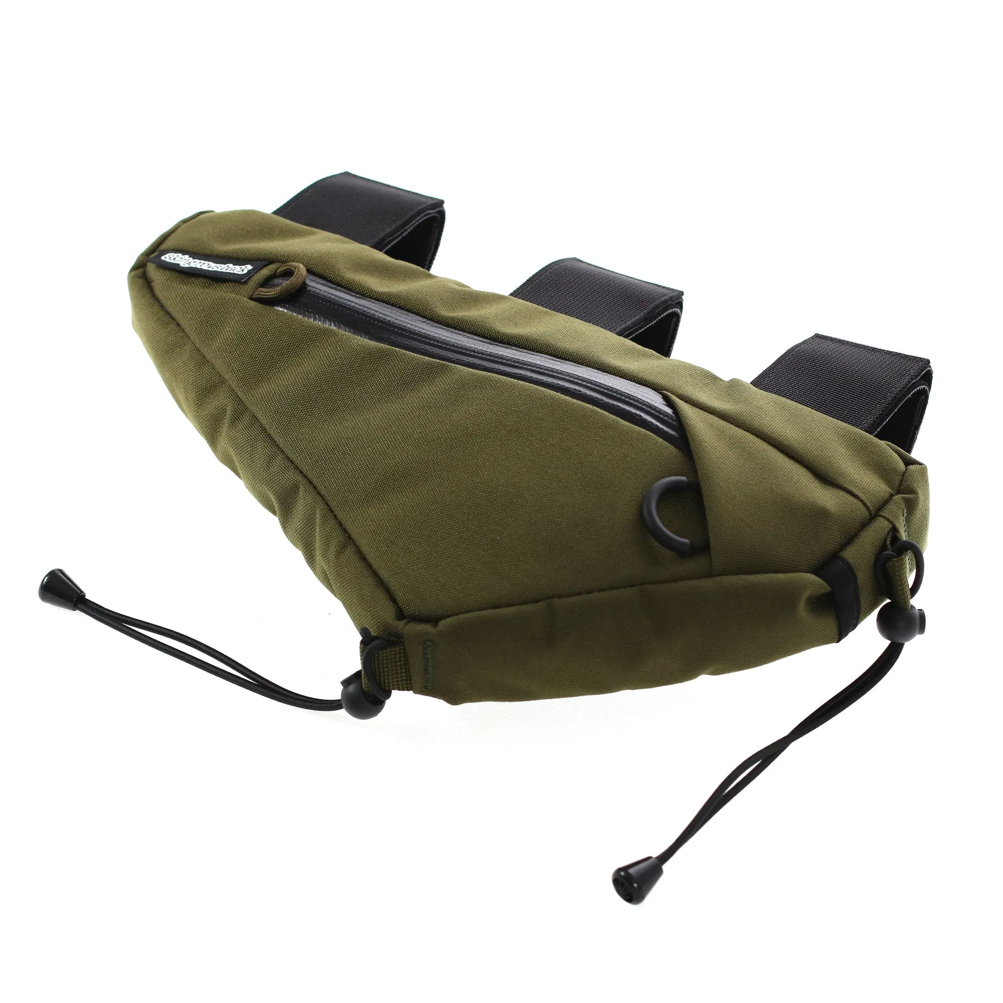 Wedge Frame Bag Olive