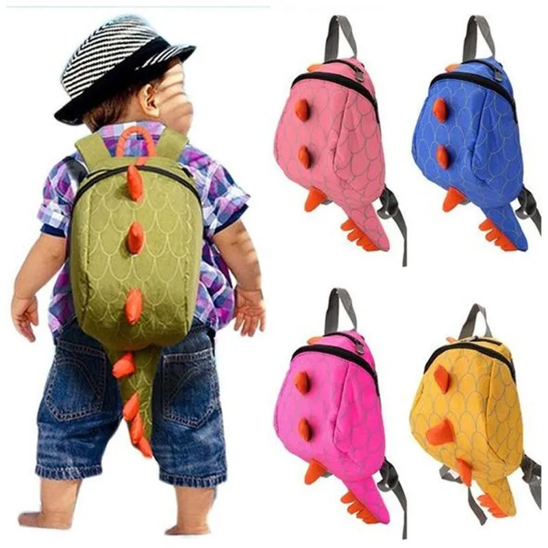 Wingmo Dinosaur Backpack, Lead Safety Anti Lost Backpack for Cute Kids