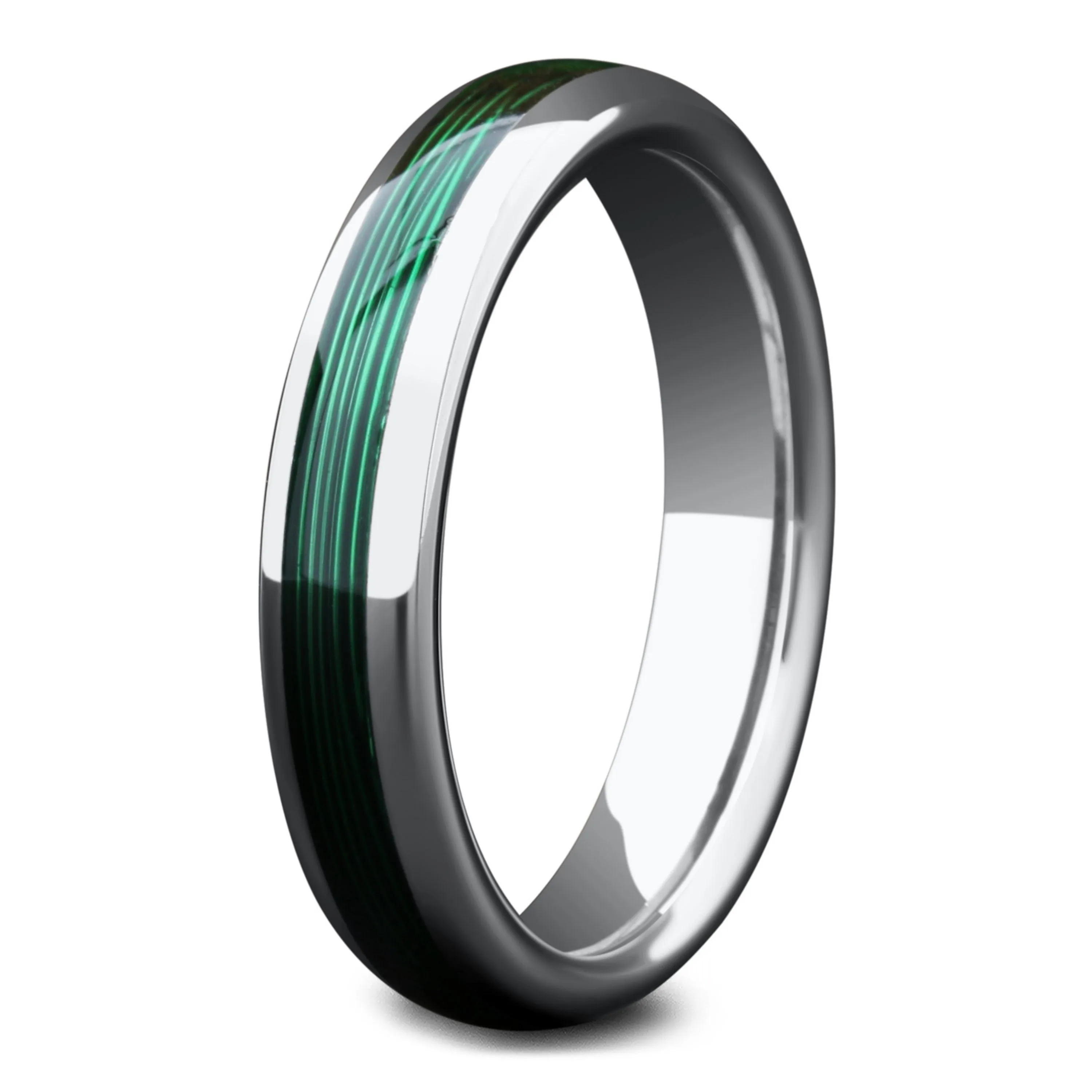 Women's Fishing Line Ring (Green)