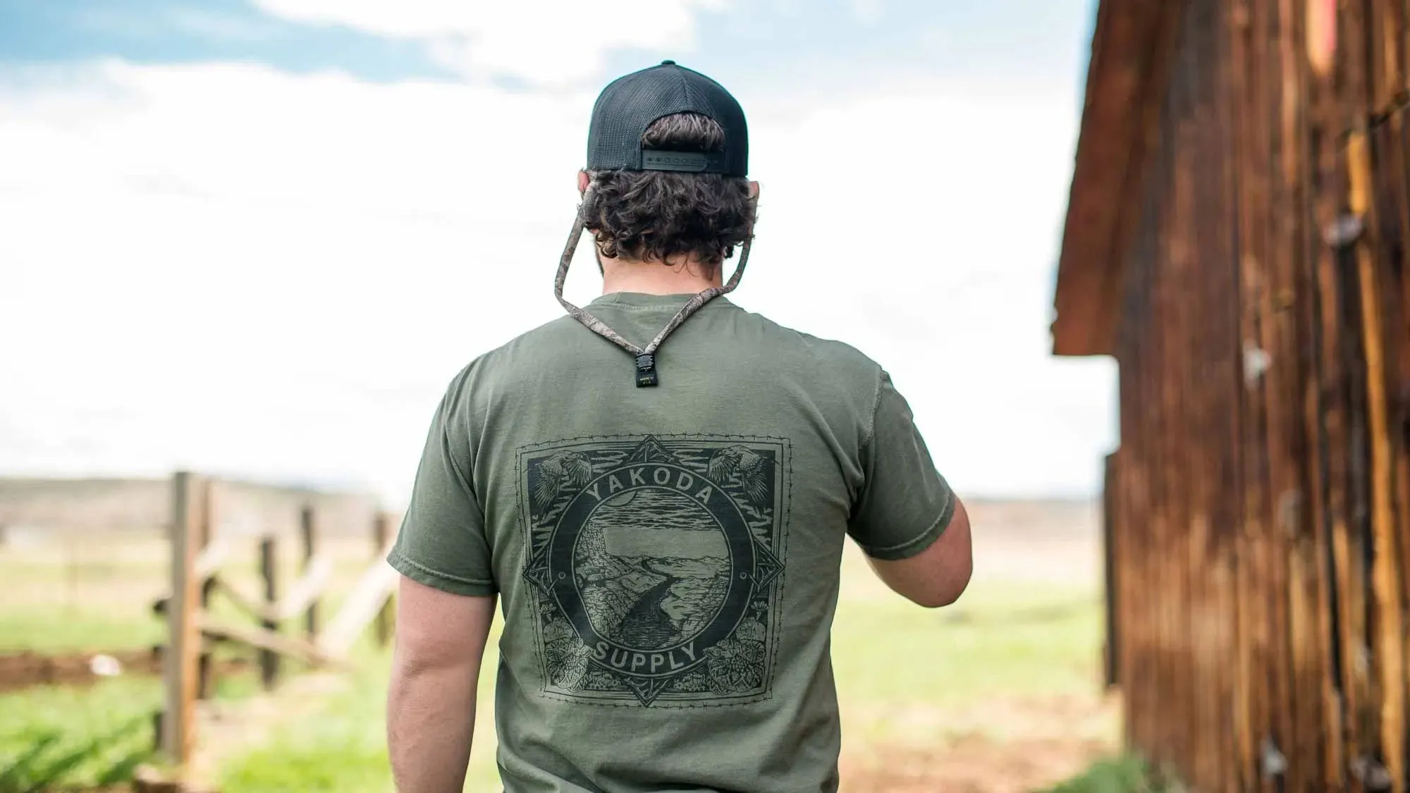 Yakoda Supply Wild Lands Tee - Fly Fishing