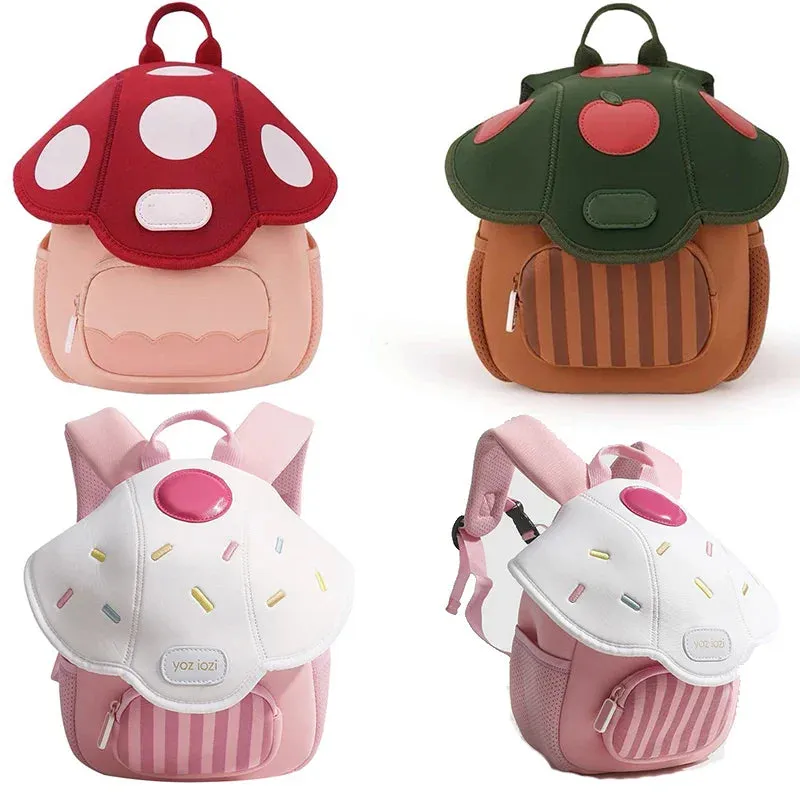 Yummy Mushroom Theme Kids Bag